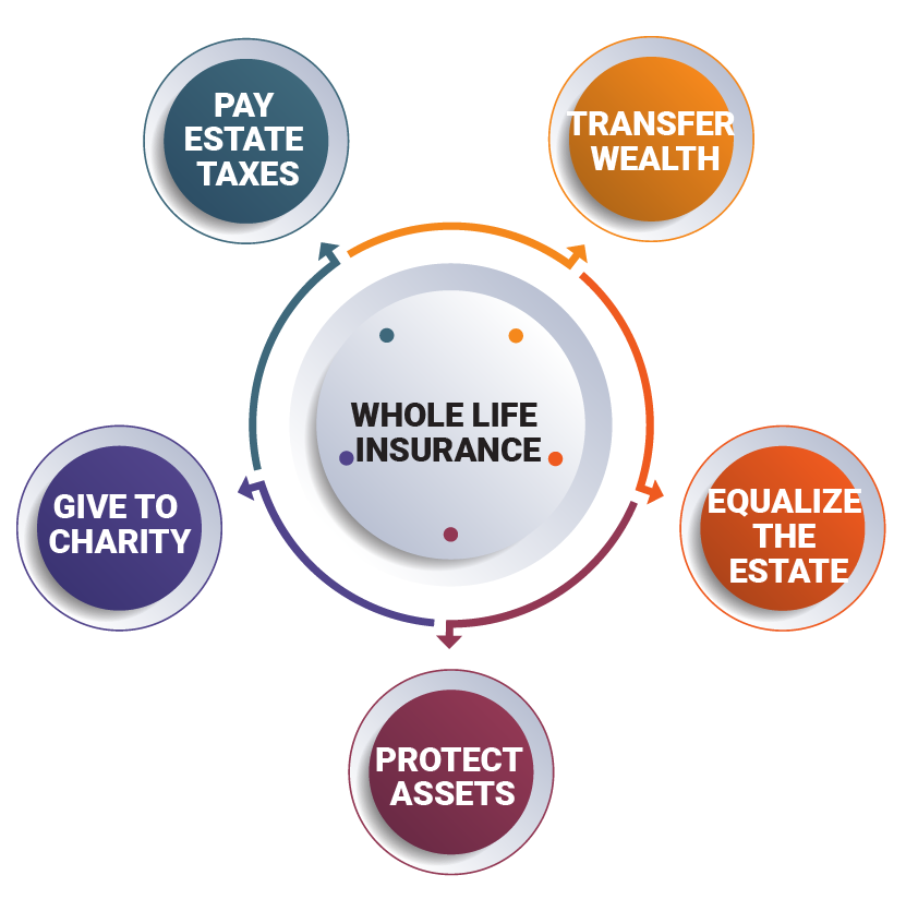 Five ways whole life insurance can aid in estate planning.